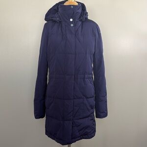 Lands End Down Puffer Jacket Outdoor, Activewear, Lodge Resort Women’s Sz XS